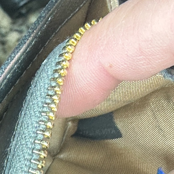 PRADA Tricolor Saffiano Double Snap Wallet - Picture 15 of 16